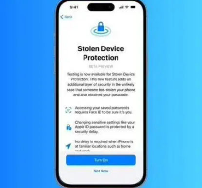阿瓦提苹果授权维修店分享被盗设备保护功能开启方法 