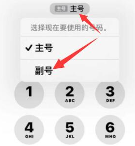 阿瓦提苹果14维修店分享iPhone 14 Pro Max使用副卡打电话的方法 